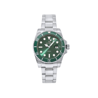 Green & Stainless Steel Quartz Beaumont Gents Watch