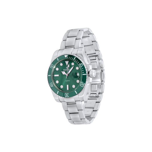 Green & Stainless Steel Quartz Beaumont Gents Watch