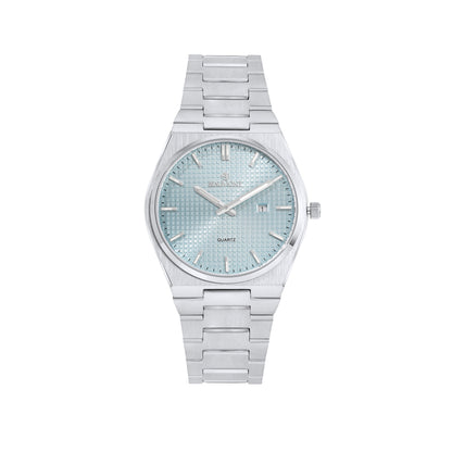 Light Blue Stainless Steel Quartz Beaumont Gents Watch