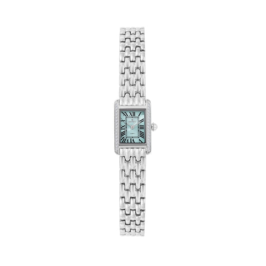 Light Green Rectangle Quartz Beaumont Ladies Watch