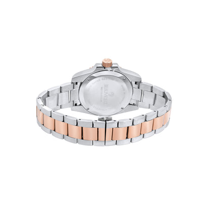 Blue & Rose Gold Stainless Steel Quartz Beaumont Gents Watch