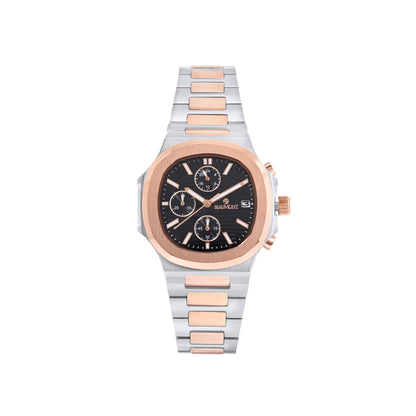 Rose & Black Quartz-Chronograph movement Beaumont Gents Watch