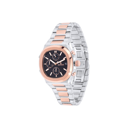 Rose & Black Quartz-Chronograph movement Beaumont Gents Watch