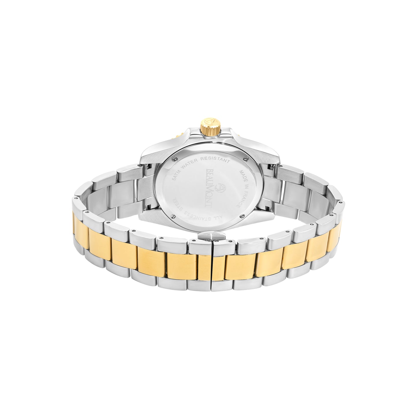 Stainless Steel & Green Quartz Beaumont Gents Watch