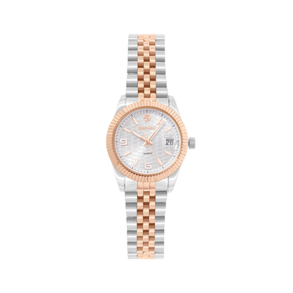 Two Tone - Rose Gold Quartz Beaumont Ladies Watch