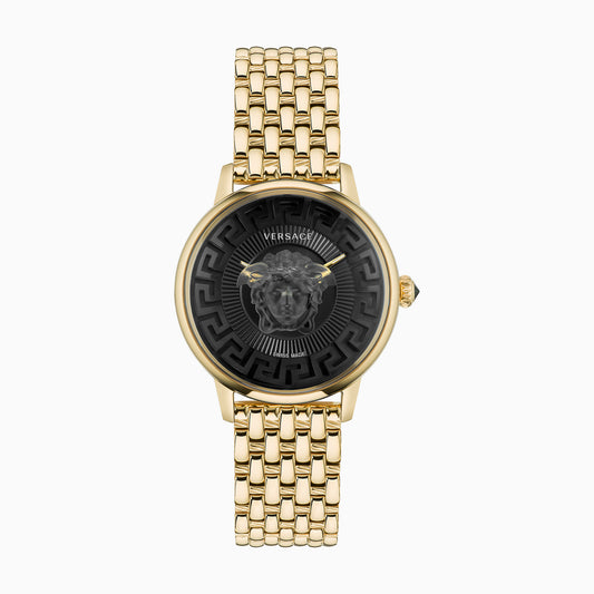 WATCH MEDUSA ALCHEMY 38MM- VE6F IP2N CASE - BLACK DIAL - IP2