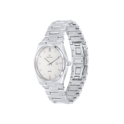 White Stainless Steel Quartz Beaumont Gents Watch
