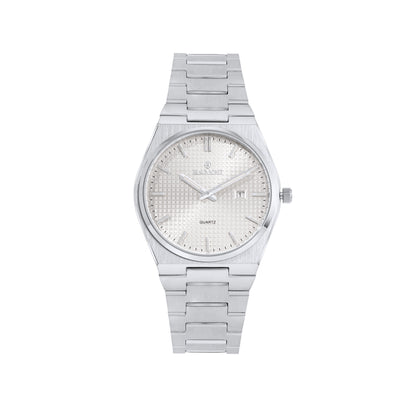 White Stainless Steel Quartz Beaumont Gents Watch