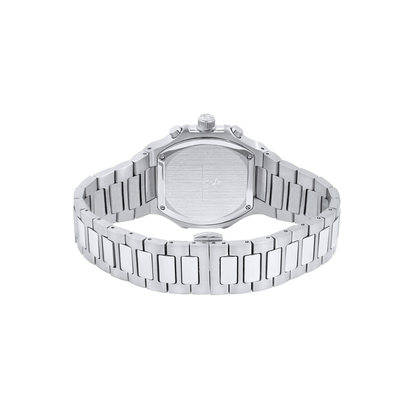 White & Stainless Steel Quartz-Chronograph movement Beaumont Gents Watch